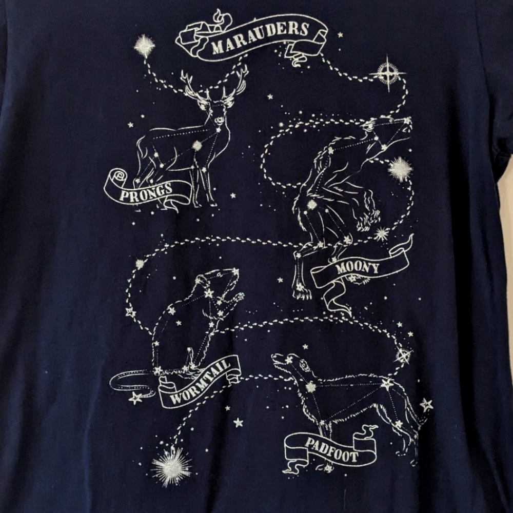 Marauders Harry Potter Constellation Tee